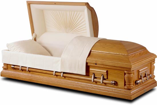 Casket from EnvironmentalCaskets.com